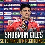 Shubman Gill's Response To Pakistan Regarding CWC 2023