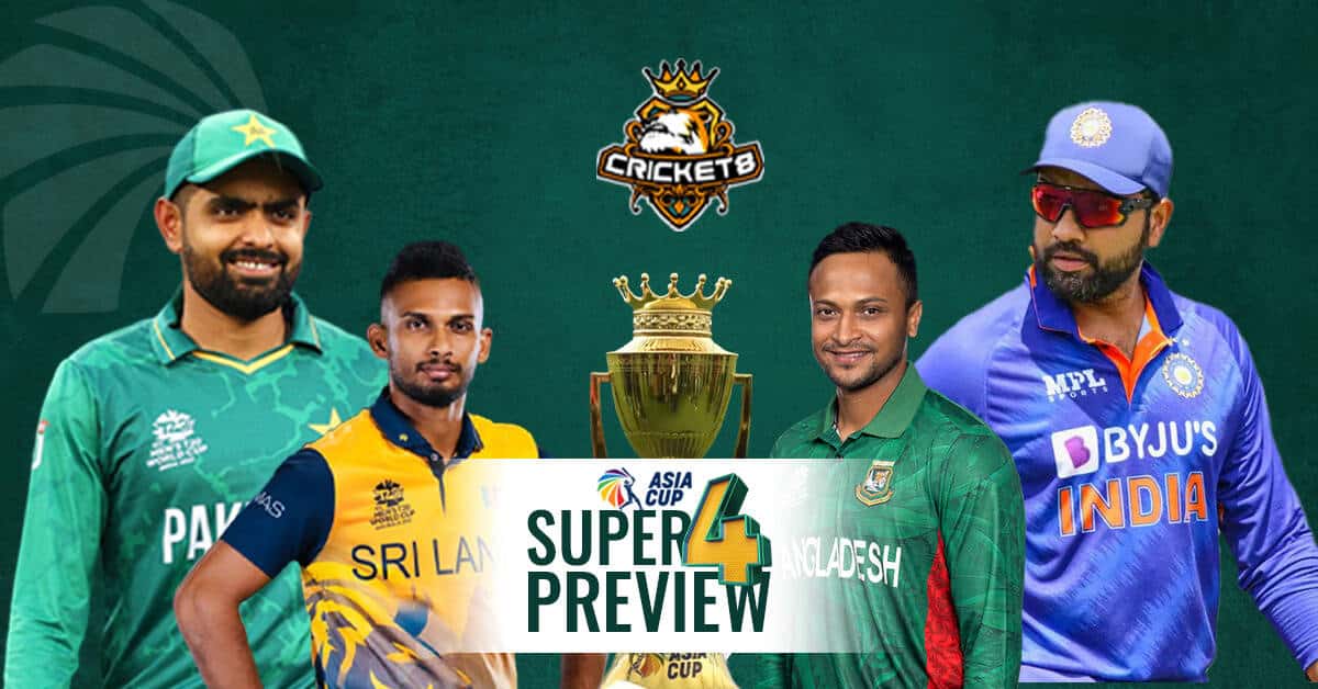 Asia Cup 2023 Super Four Cover Photo