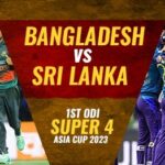 Bangladeshi and Sri Lankan Teams in Asia Cup 2023