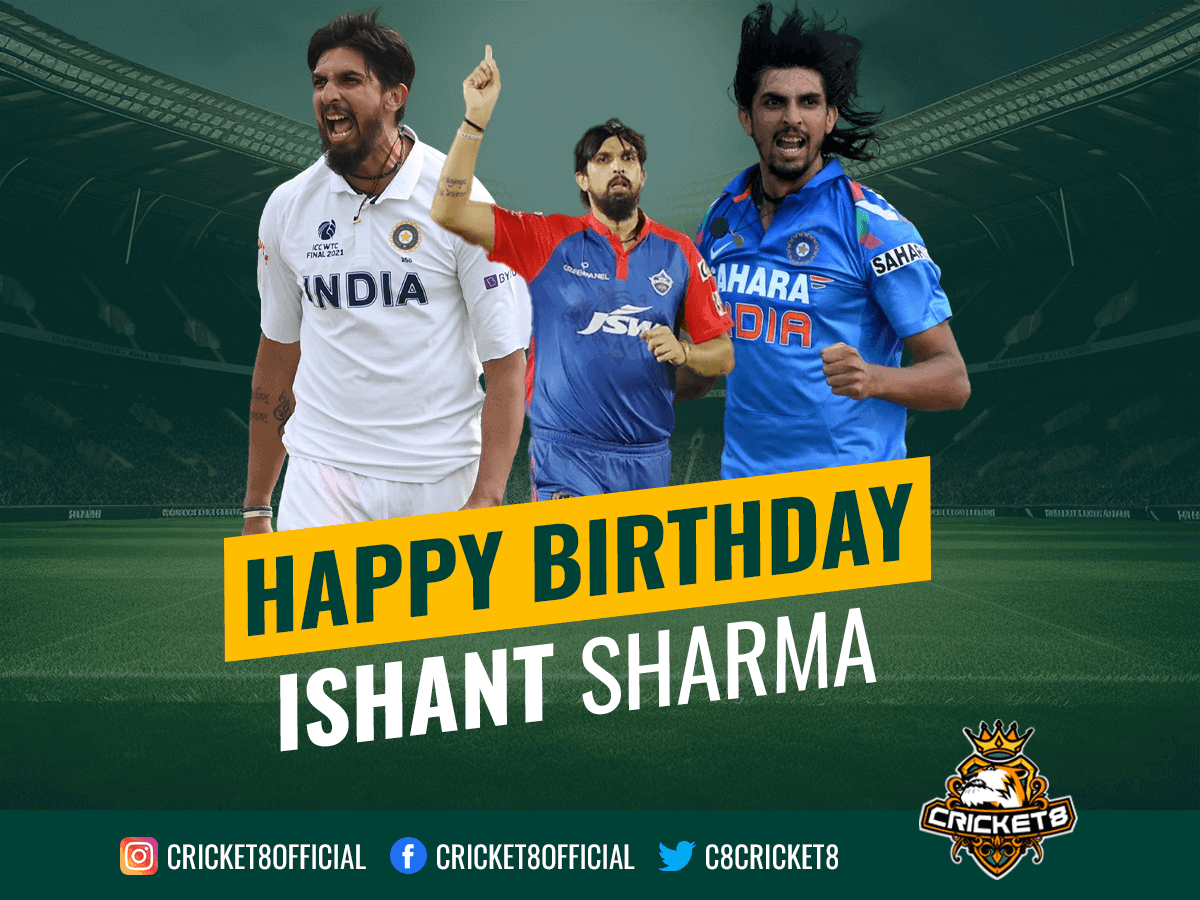 Featured Image Of Ishant Sharma's Birthday