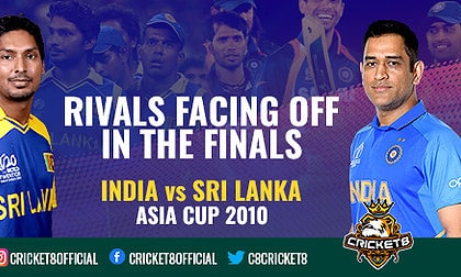 India vs Sri Lanka Asia Cup Final 2010