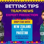 Expert Analysis and Betting Tips of NZ Vs. PAK CWC 2023