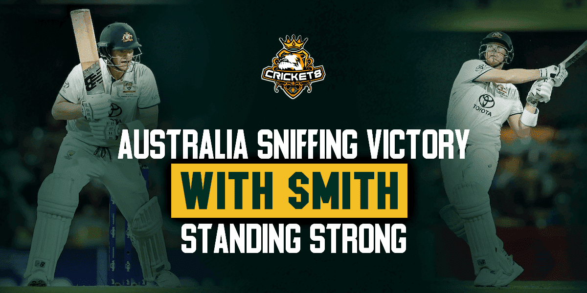 Australia Sniffing Victory with Smith Standing Strong