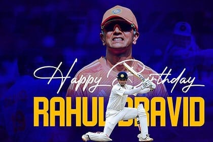 Celebrating the Indian Great Dravid's Birthday