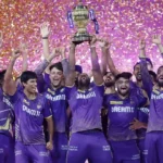KKR Wins IPL for the third time